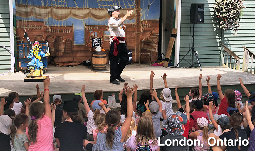 Pirate Entertainer in Ontario Canada