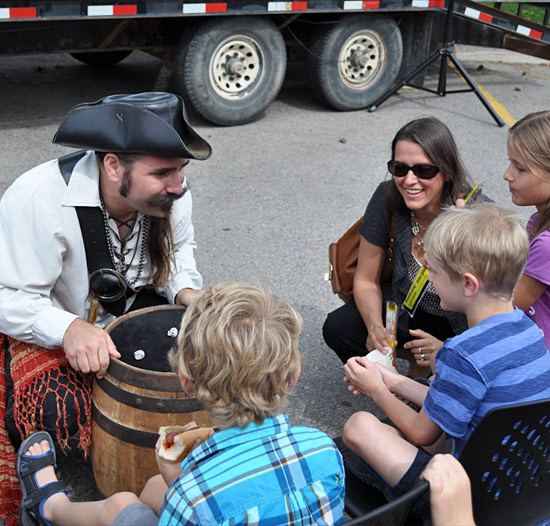 captain corbin pirate magician in ontario