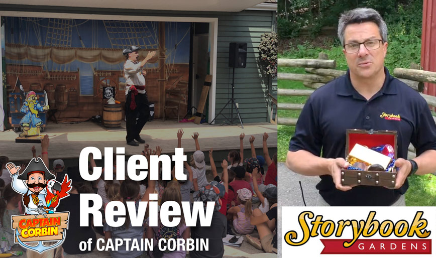 storybook gardens Pirate Magician in London Ontario